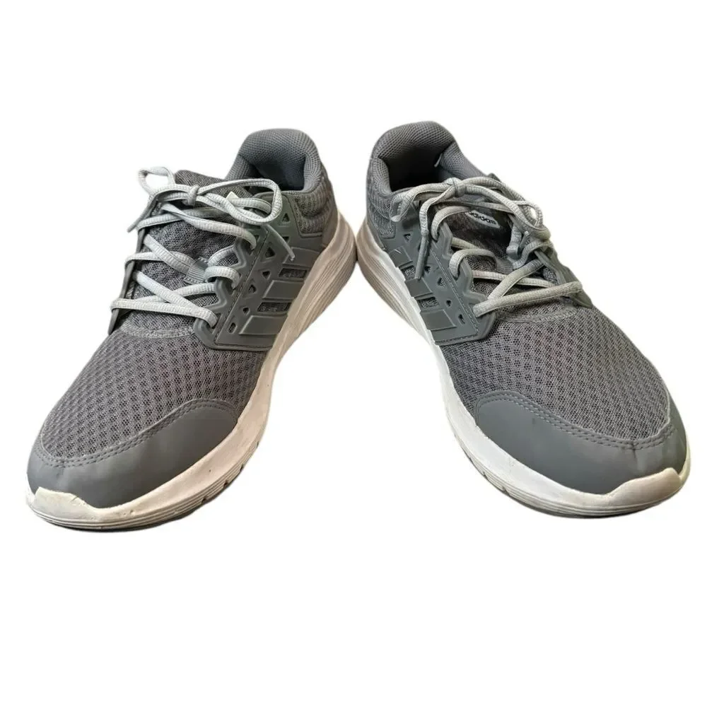 Adidas Men's Galaxy 3 'Clear Grey' Tennis Shoes Sneakers 10 2E Wide